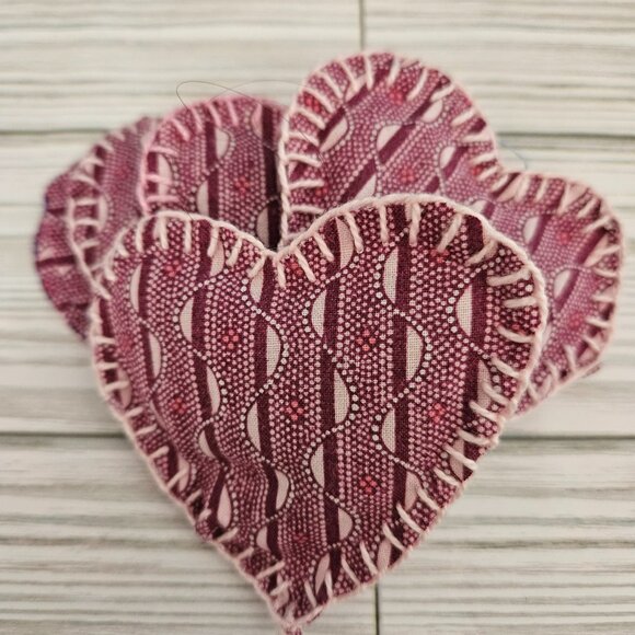 Hand Sewn Lavender Filled Heart Sachets - Picture 6 of 6